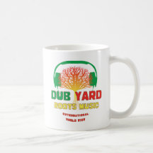 Le yard de copie enracine la musique tasse