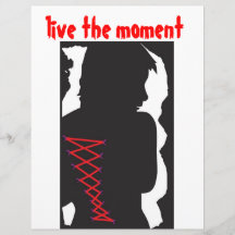 leben der Moment Bedruckte Flyer