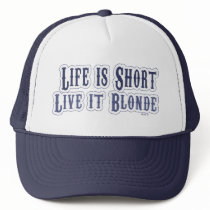 Lebt es blonder Hut