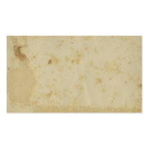 Leere Antike befleckte 1870's PapierVisitenkarten