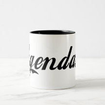 Legendäre Legende Kaffeetasse
