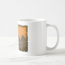 L'Egypte vintage Tasse À Café