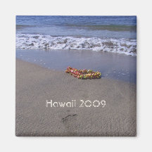 Lei à l'océan magnets pour réfrigérateur