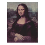 Leonardo da Vinci Mona Lisa (La Giaconda) Mona Lis Postkarten