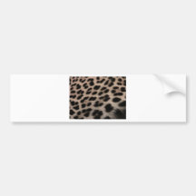 Leopard-Druck-Hintergrund Autoaufkleber