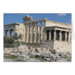 L'Erecthion - la plupart de site sacré en Grèce an Carte De Vœux