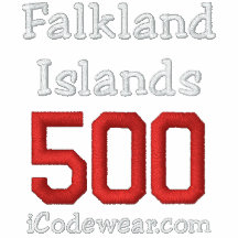Les 500 Îles Falkland Sweat-shirts À Capuche