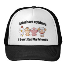 Les animaux sont mes amis casquettes de camionneur
