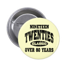 les années 1980 classiques badges avec agrafe