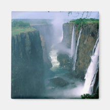 les chutes Victoria, Zimbabwe Magnets Pour Réfrigérateur