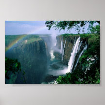 les chutes Victoria, Zimbabwe Posters