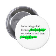 Les coeurs brisés badges avec agrafe