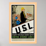 Les Etats-Unis rayent les États-Unis L. Poster
