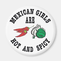 Les filles mexicaines sont chaudes et épicées magnets