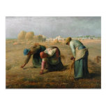 Les glaneurs, 1857 carte postale
