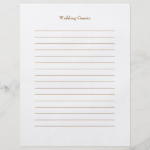 Les pages d'invité de mariage de baiser prospectus customisé