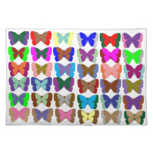 Les papillons n de COMPTE APPRENNENT également des Sets De Table