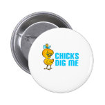 Les poussins me creusent pièce en t de bébé badges