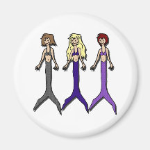 Les triplets sages magnets pour réfrigérateur