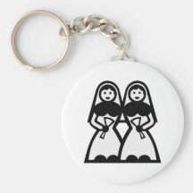 Lesbische Hochzeit Schlüsselband