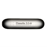 Lesen Sie das Bibel-Sprichwort-3:5 - 6 Skateboarddecks
