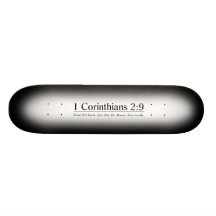 Lesen Sie das Korinther-2:9 der Bibel-1 Bedrucktes Skateboard