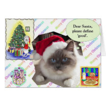 Lettre de Noël Cartes De Vœux