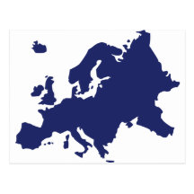 L'Europe Carte Postale