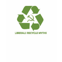 Liberale recyceln Mythos-T-Shirt