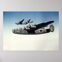 Libérateurs B-24 Poster