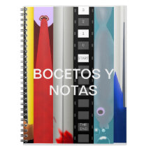 Libreta bocetos y notas