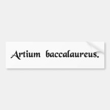Licencié en arts adhésifs pour voiture