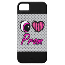 Liebe-Abschlussball des Emo Augen-Herz-I iPhone 5 Etuis