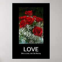 Liebe Demotivational Plakat