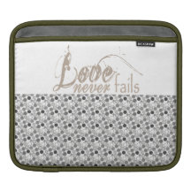 Liebe der Bibel-Vers-Korinther-   13 Inspirational iPad Sleeve