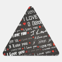 Liebe der Liebe-I Sie Sticker