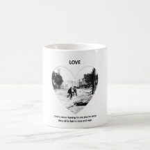 Liebe-Durchschnitt-nie-haben-zu Sagen-youre-trauri Kaffeetasse