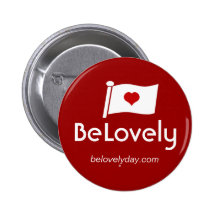 Liebe-Flagge Button