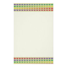 Liebe-Herz-Briefpapier Individuelle Büropapiere