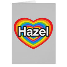 Liebe I Haselnuss. Liebe I Sie Haselnuss. Herz Karte