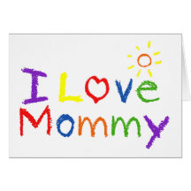 Liebe I Mama Karte