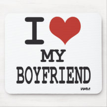 Liebe I mein Freund Mousepad