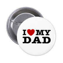 Liebe I mein Vati Button
