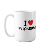 Liebe I Weightlifting-Herzgewohnheit personalisier