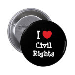 Liebe I zivile Rechtherzgewohnheit personalisiert Buttons