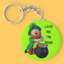 Liebe ich, bin ich Iren Keychain schlüsselanhängern