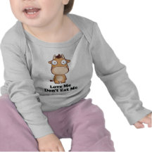 Liebe ich essen mich nicht Kuh-Entwurf Shirts