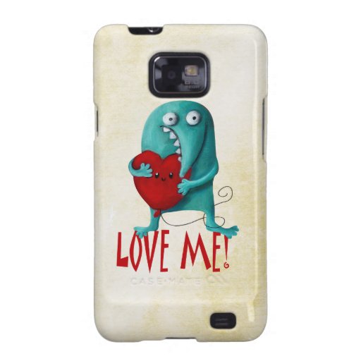 LIEBE ICH! Niedlicher Typ Galaxy S2 Hüllen