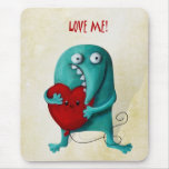 LIEBE ICH! Niedlicher Typ Mauspads
