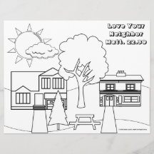 Liebe Ihre Nachbarfarbton-Seite (25 Satz 2 mit Sei Flyerdesign